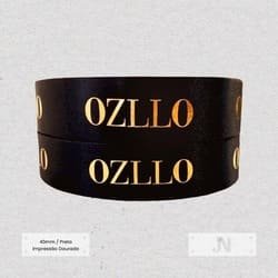 Fita Cetim Estampada