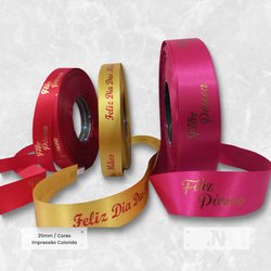 Fita Cetim Personalizado