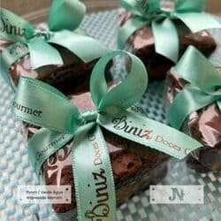 Fita de Cetim Personalizada para Embalagem