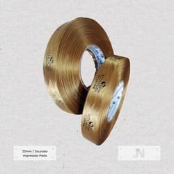 Fita Dourada de Cetim